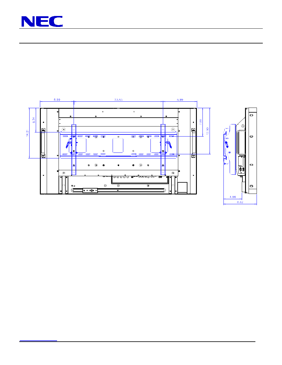 NEC LCD4620-2 User Manual | Page 8 / 9