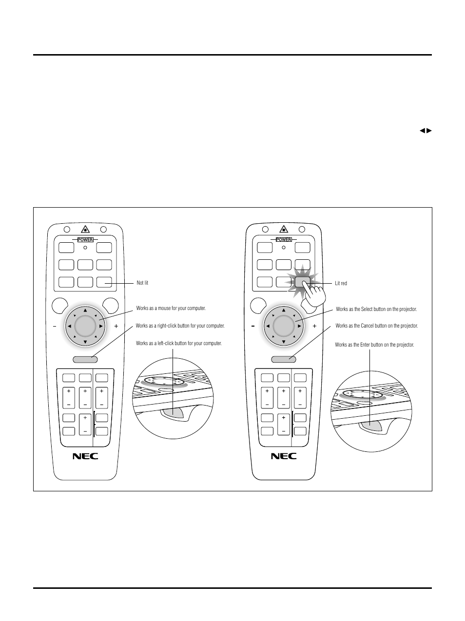 E–18 | NEC LT150/LT85 User Manual | Page 21 / 62