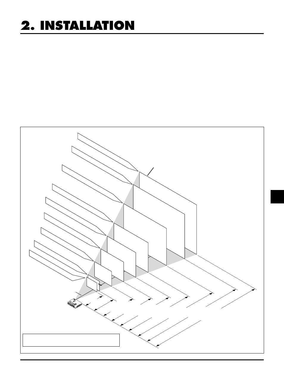 Installation | NEC LT150/LT85 User Manual | Page 22 / 62
