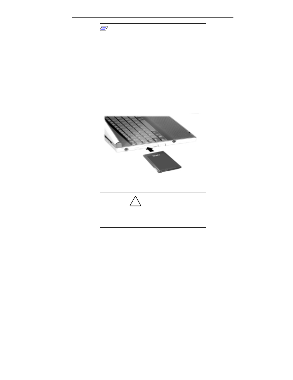 Inserting pc cards, Caution | NEC MobilePro 880 User Manual | Page 93 / 133