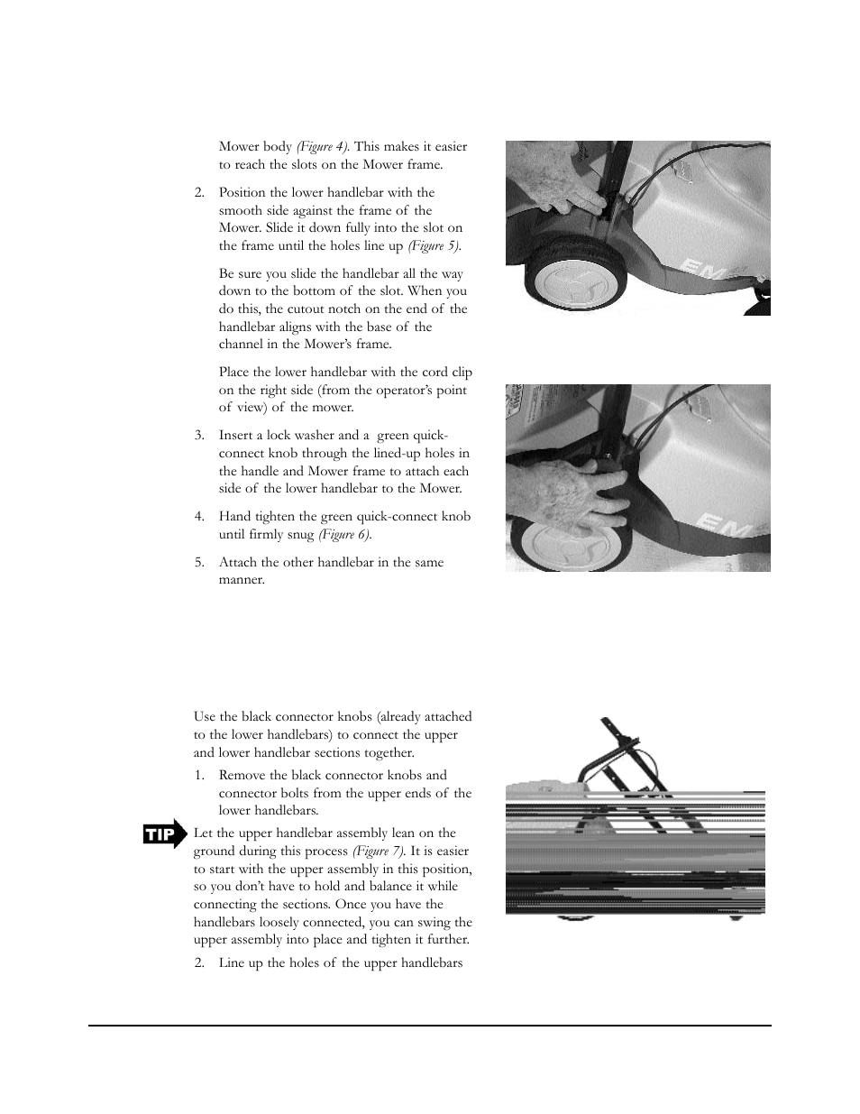 Step 5: attach the upper handlebar assembly | Neuton EM 5.1 User Manual | Page 18 / 52