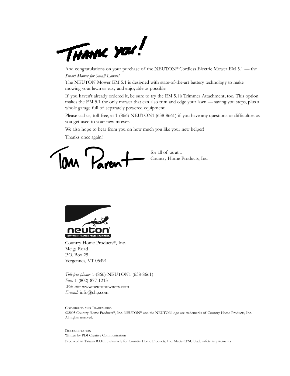 Neuton EM 5.1 User Manual | Page 2 / 52