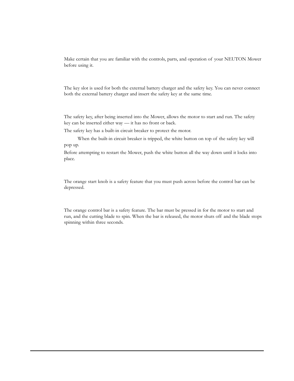 Controls and features | Neuton EM 5.1 User Manual | Page 23 / 52