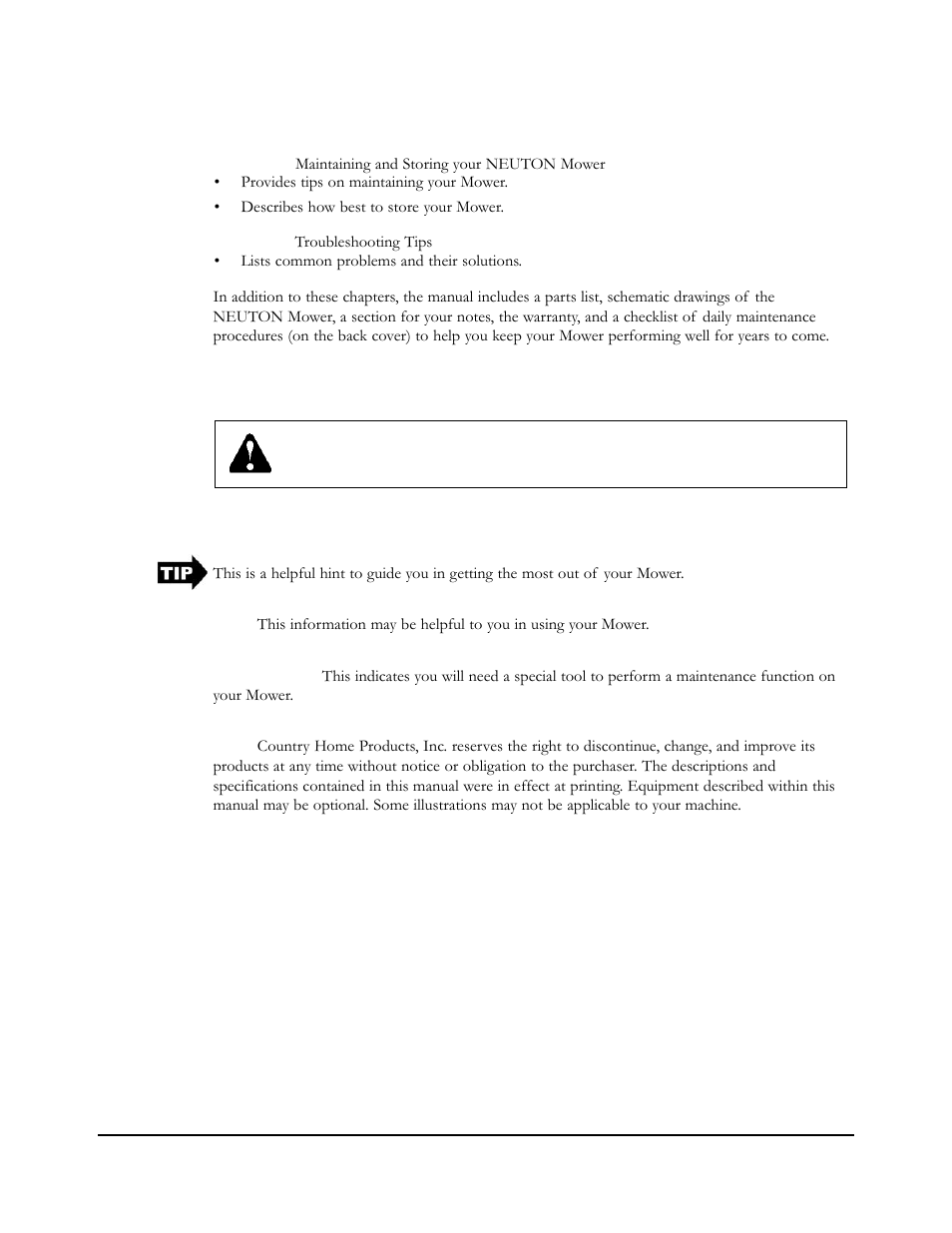Conventions used in this manual | Neuton EM 5.1 User Manual | Page 6 / 52