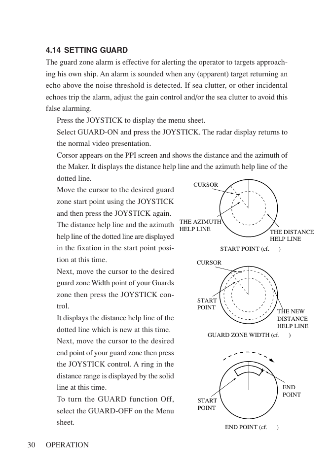 14 setting guard | Network Computing Devices JRC 1500 MKII User Manual | Page 37 / 50