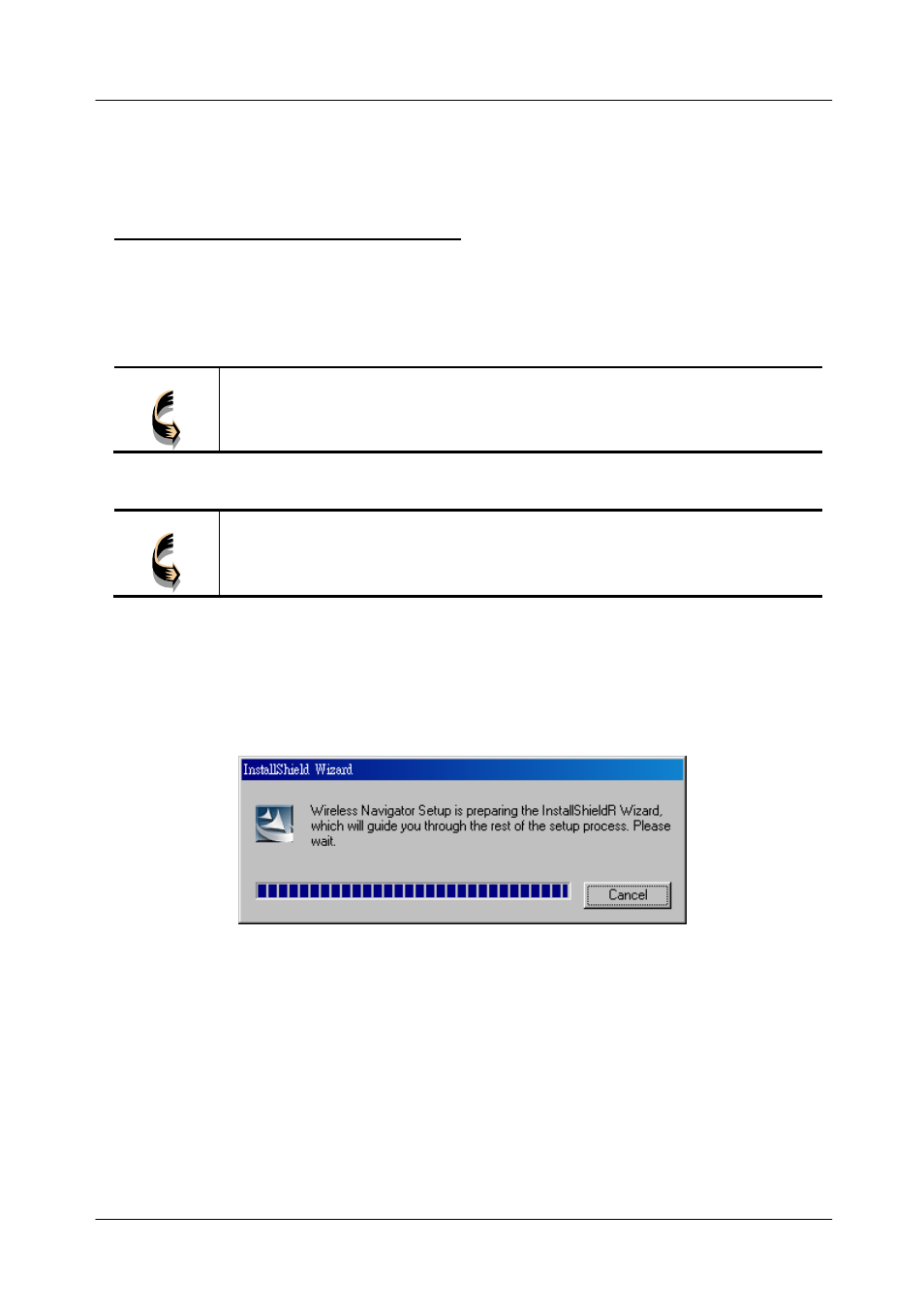 Wireless navigator installation, Install the wireless navigator | Network Computing Devices Wireless Ethernet Adapter GW-EN11H User Manual | Page 11 / 26