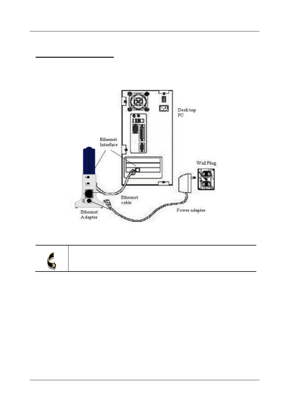 Hardware installation | Network Computing Devices Wireless Ethernet Adapter GW-EN11H User Manual | Page 9 / 26