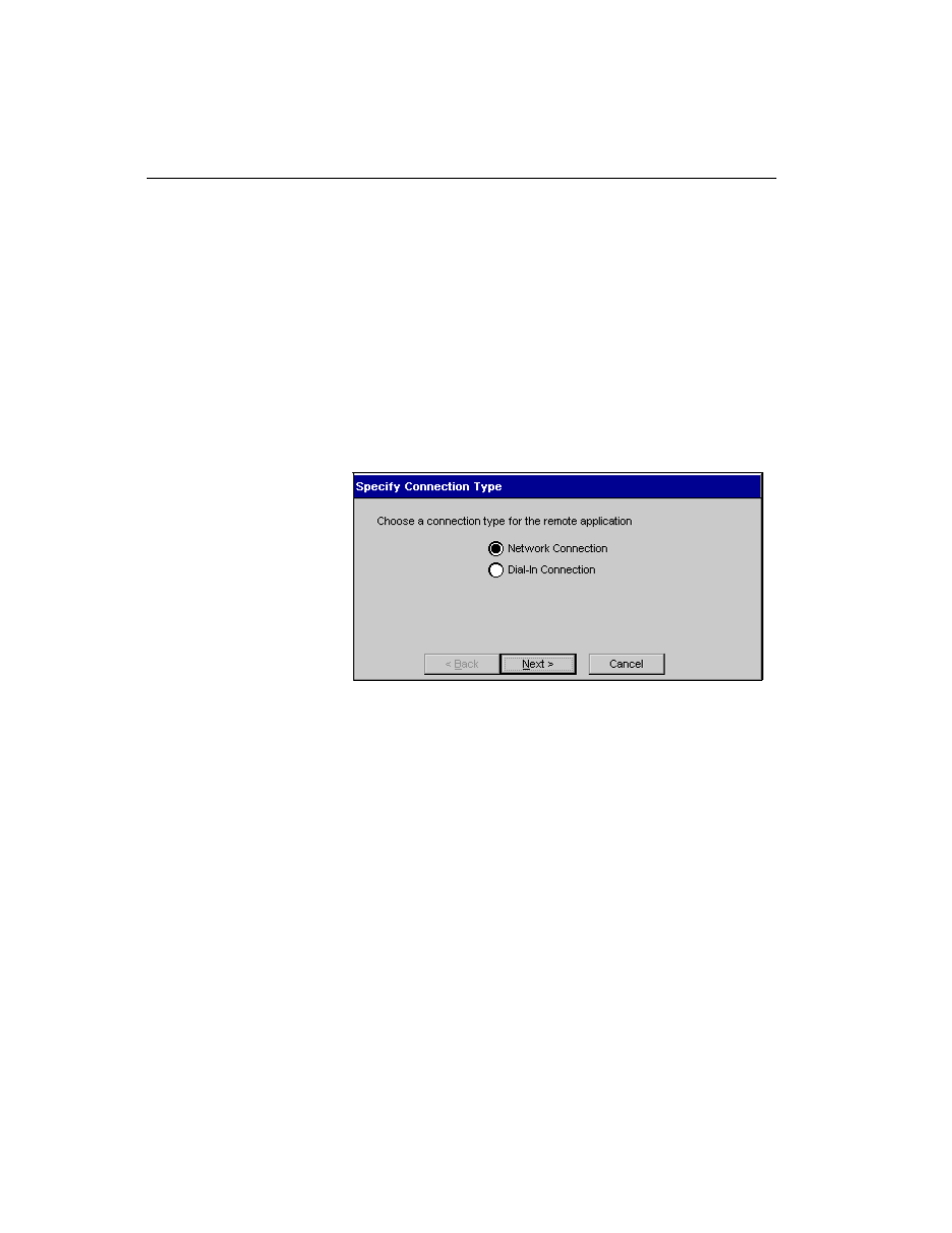 The citrix ica connection wizard, Figure 1-3 citrix ica connection wizard | Network Computing Devices 300 User Manual | Page 12 / 45