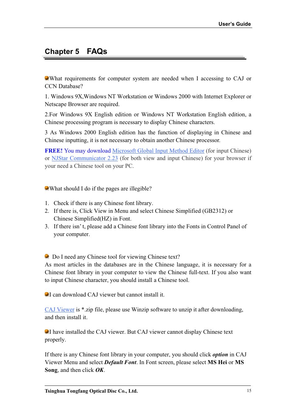 Faqs, Chapter 5 | Network Computing Devices KNS3.0 User Manual | Page 15 / 17