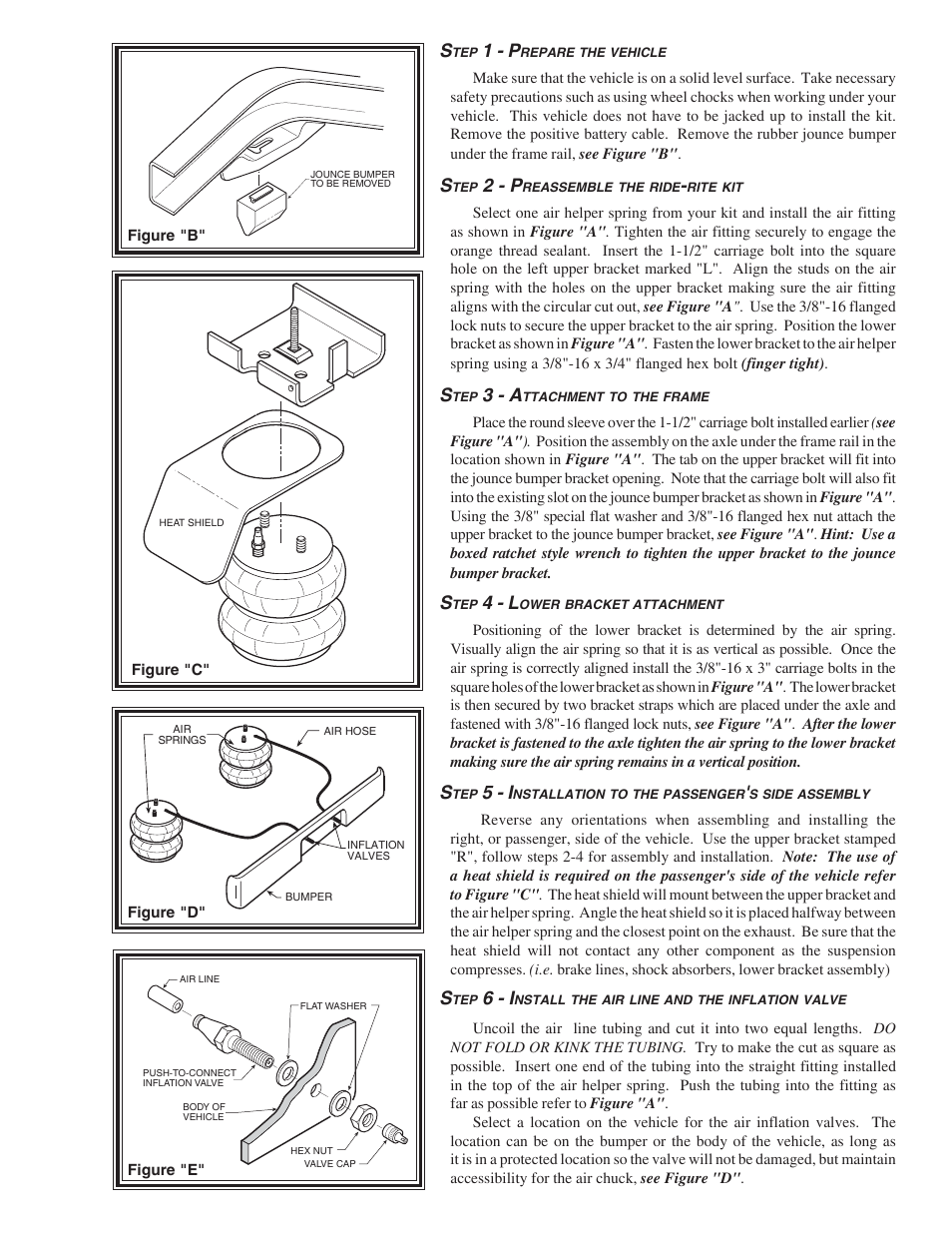 1 - p, 2 - p, 3 - a | 4 - l, 5 - i, 6 - i | Network Computing Devices Ride-Rite Air Helper Springs 2231 User Manual | Page 3 / 4