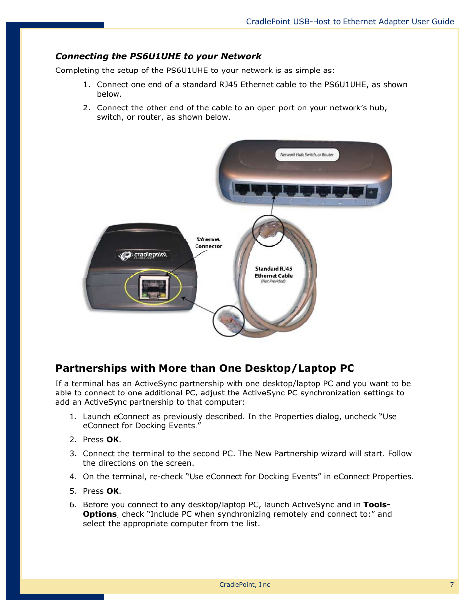 Web-10, Partnerships with more than one desktop/laptop pc | Network Computing Devices USB-Host to Ethernet Adapter PS6U1UHE User Manual | Page 10 / 16