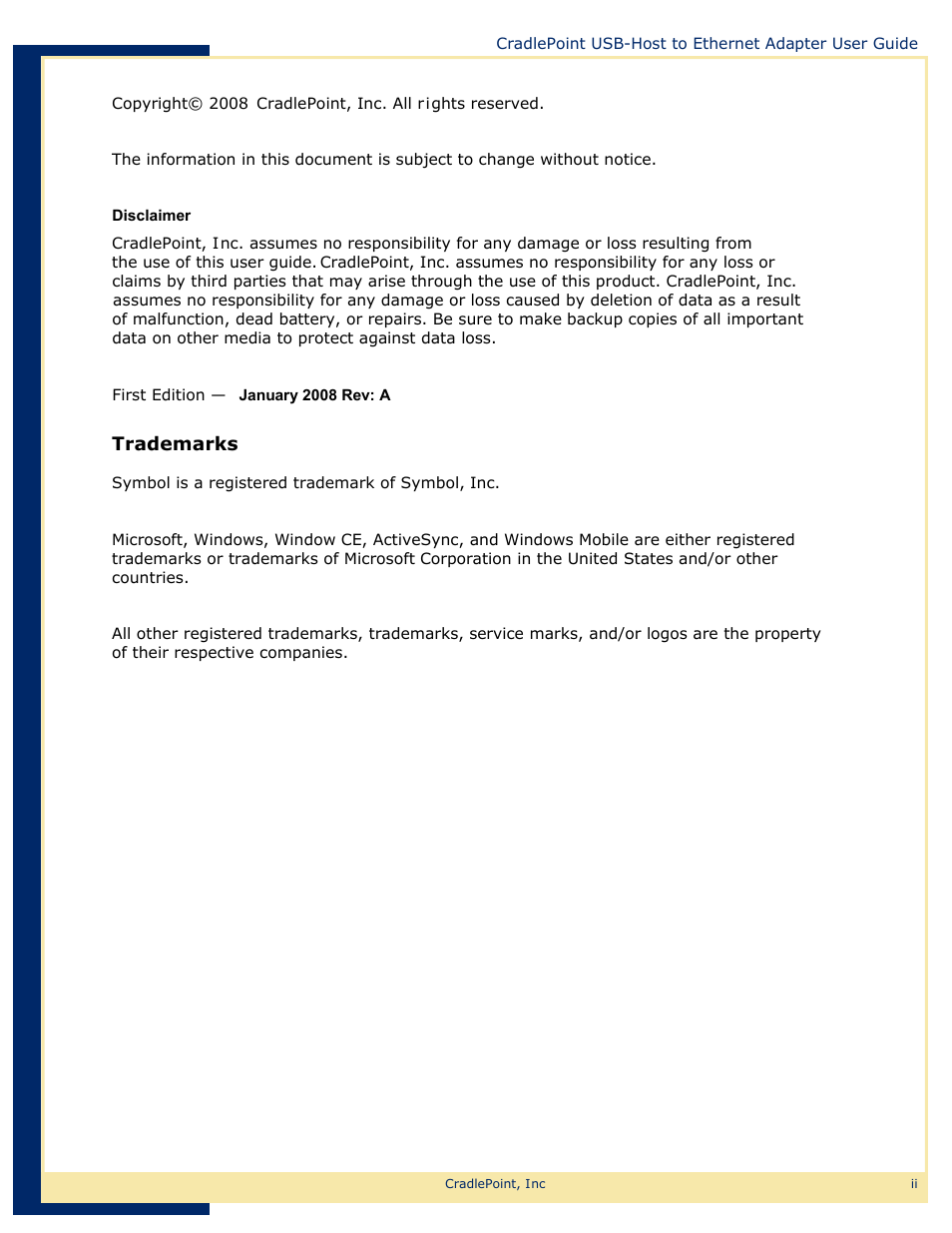 Web-2 | Network Computing Devices USB-Host to Ethernet Adapter PS6U1UHE User Manual | Page 2 / 16