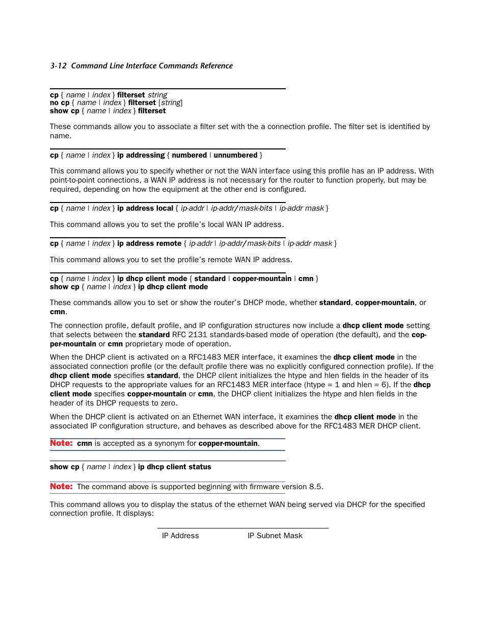 Netopia CLI 874 User Manual | Page 156 / 207
