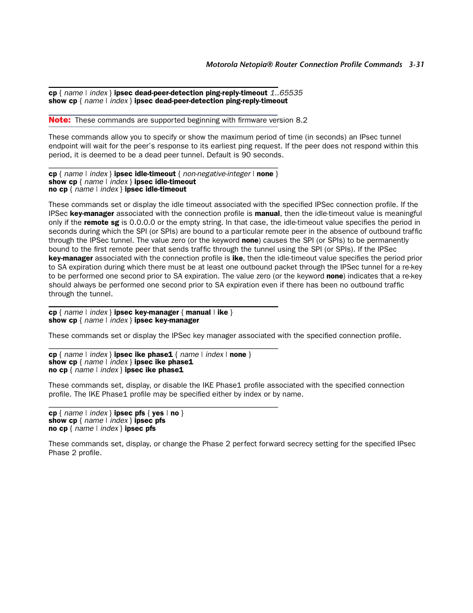 Netopia CLI 874 User Manual | Page 175 / 207