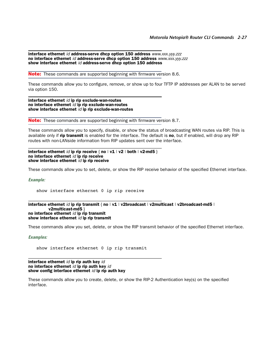 Netopia CLI 874 User Manual | Page 39 / 207
