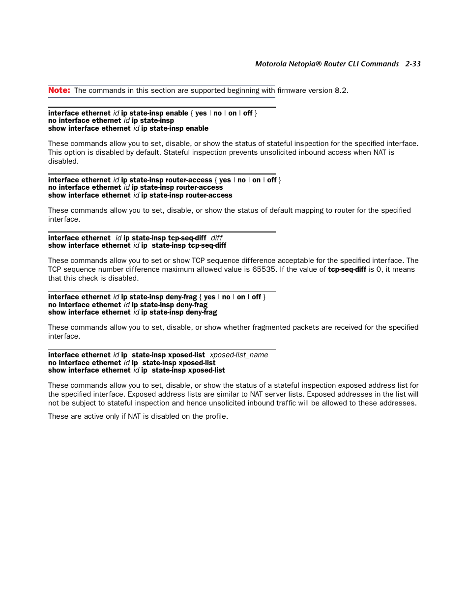 Netopia CLI 874 User Manual | Page 45 / 207