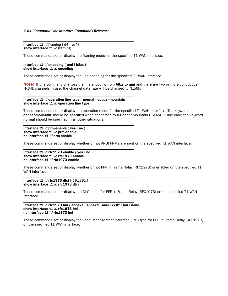 Netopia CLI 874 User Manual | Page 76 / 207