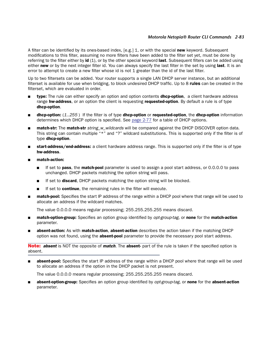 Netopia CLI 874 User Manual | Page 95 / 207