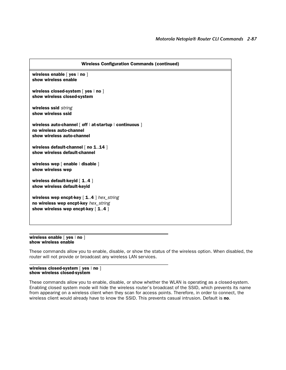 Netopia CLI 874 User Manual | Page 99 / 207