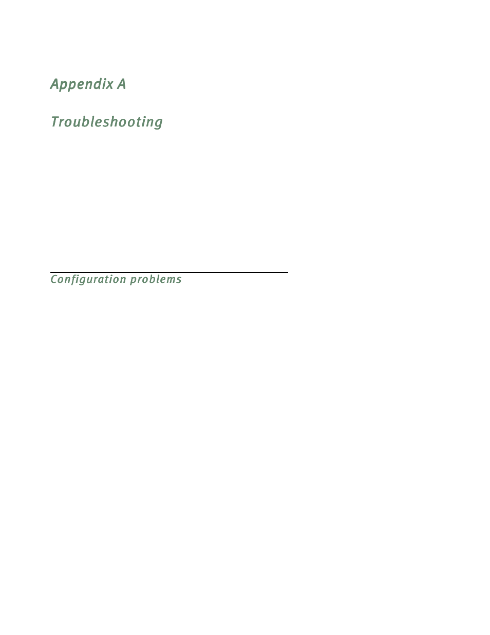 Troubleshooting, Configuration problems, Rouble | Shooting | Netopia D3232 IDSL User Manual | Page 105 / 138