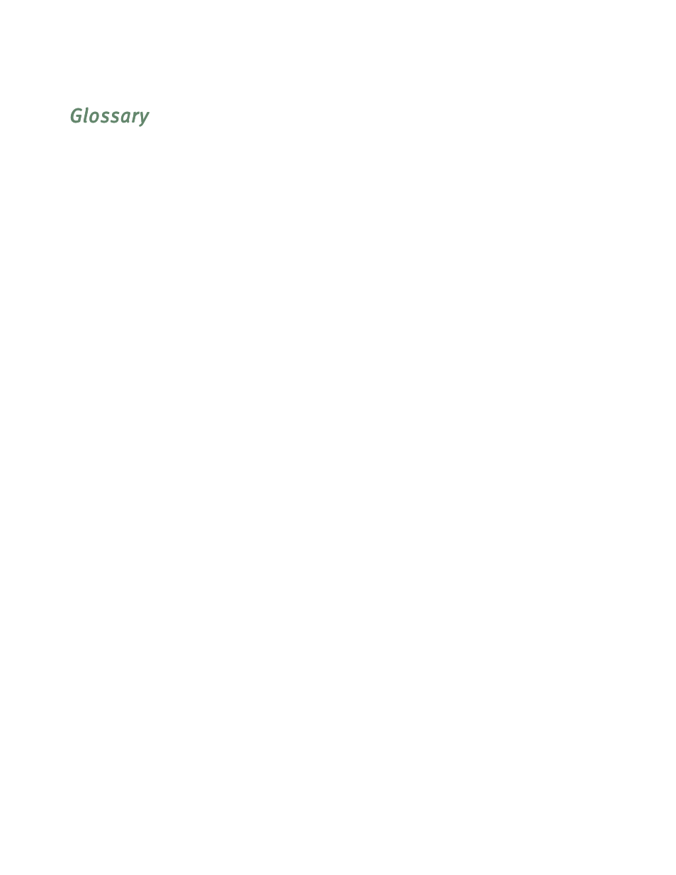 Glossary | Netopia D3232 IDSL User Manual | Page 125 / 138