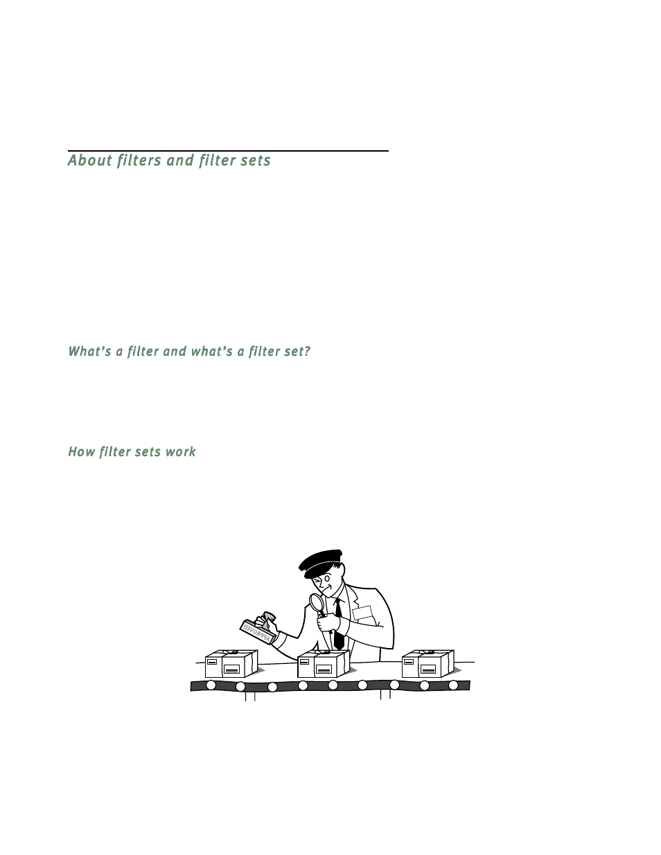 About filters and filter sets, What’s a filter and what’s a filter set, How filter sets work | Netopia D3232 IDSL User Manual | Page 64 / 138