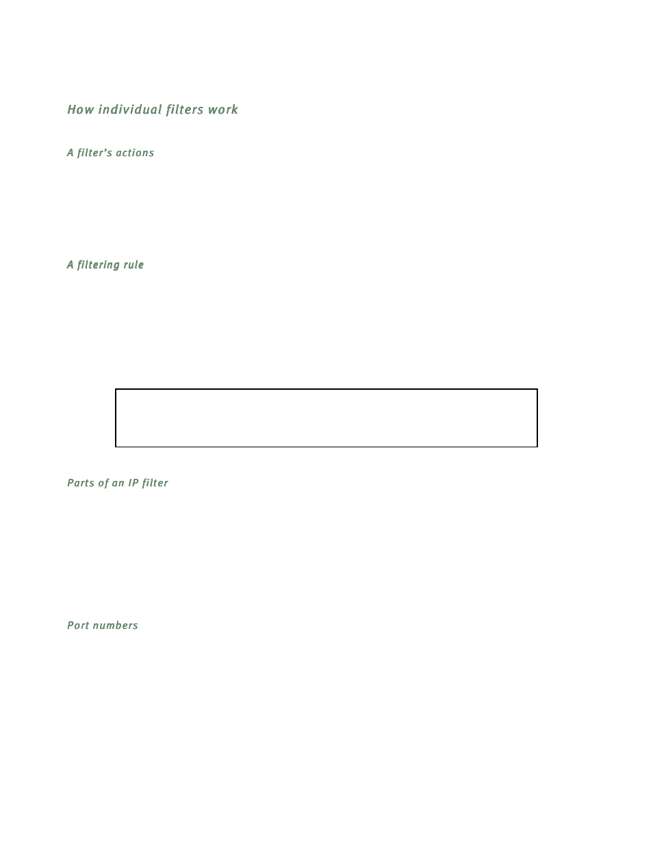 How individual filters work | Netopia D3232 IDSL User Manual | Page 66 / 138