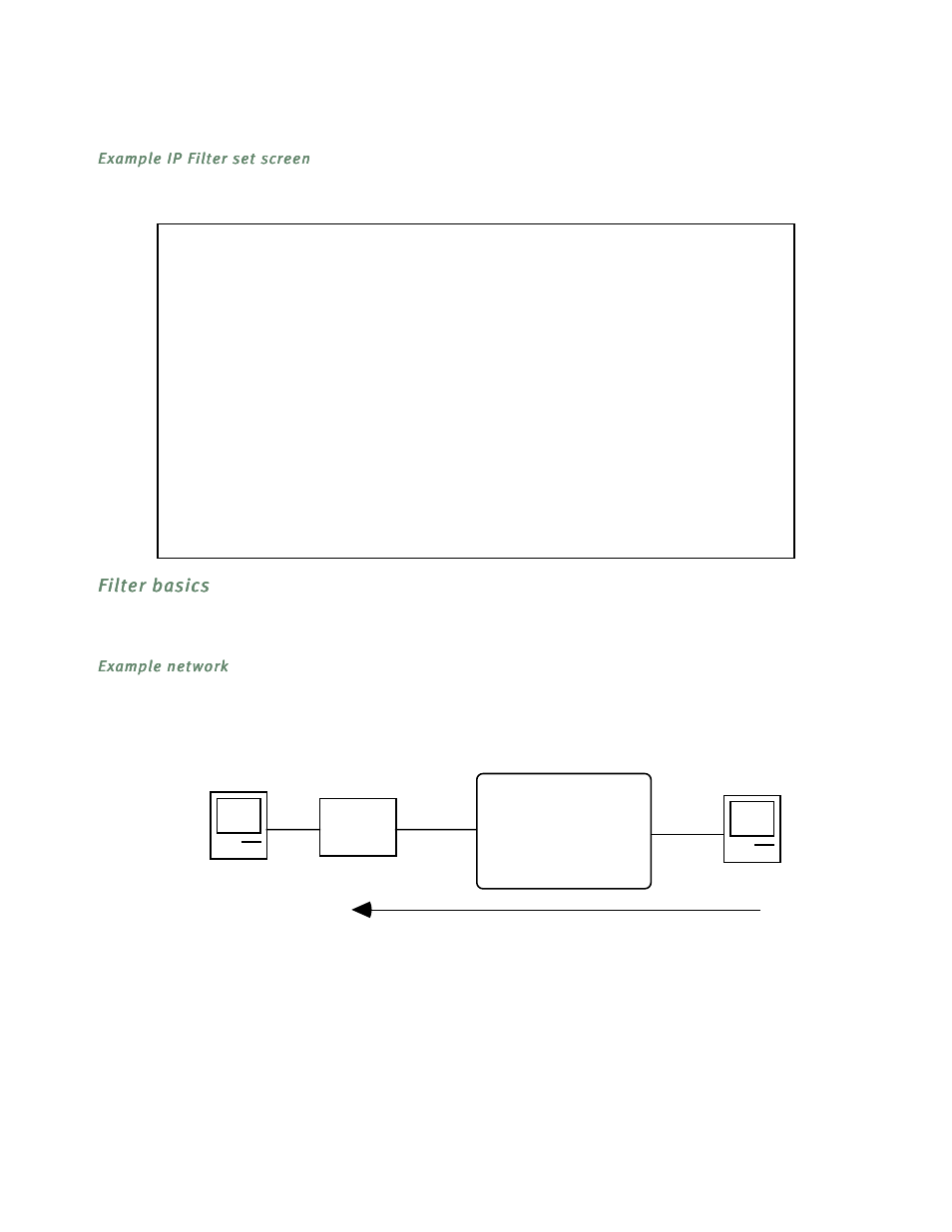 Filter basics | Netopia D3232 IDSL User Manual | Page 74 / 138