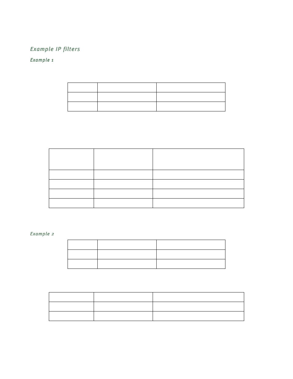 Example ip filters | Netopia D3232 IDSL User Manual | Page 75 / 138