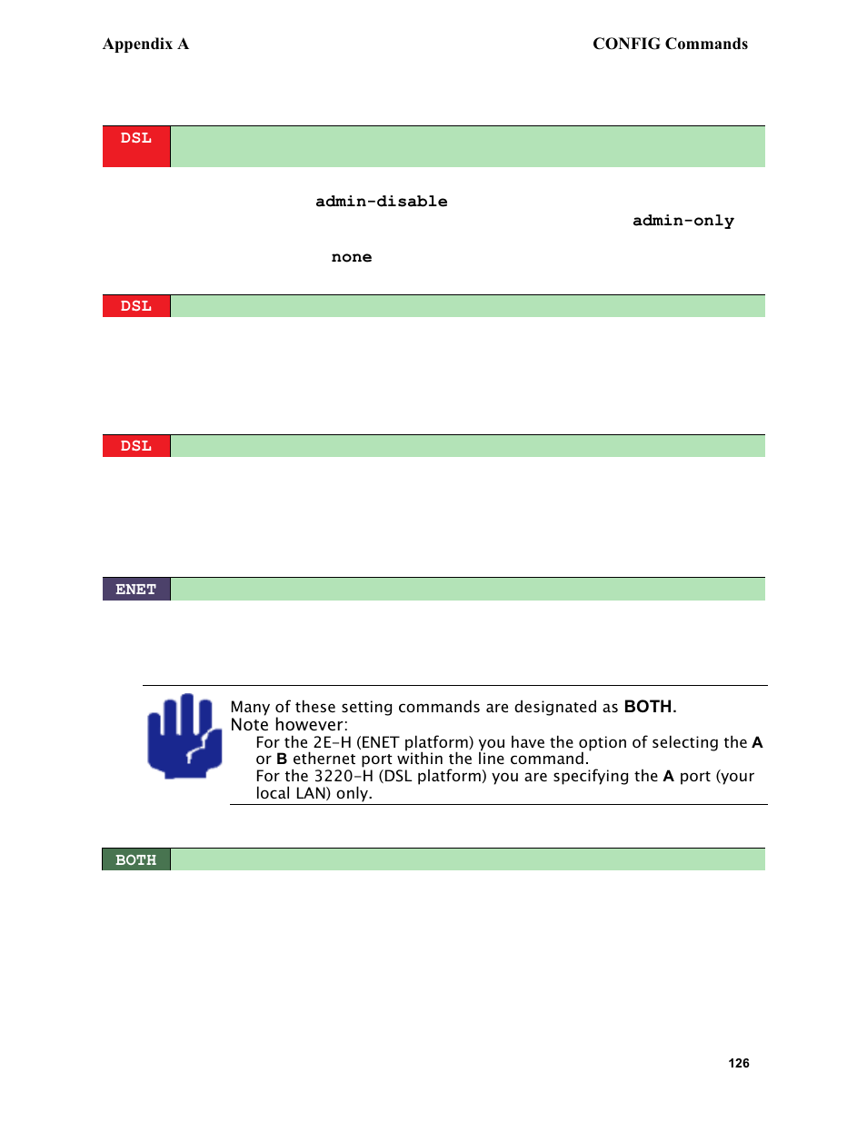 Ethernet settings | Netopia 6.3 User Manual | Page 126 / 161