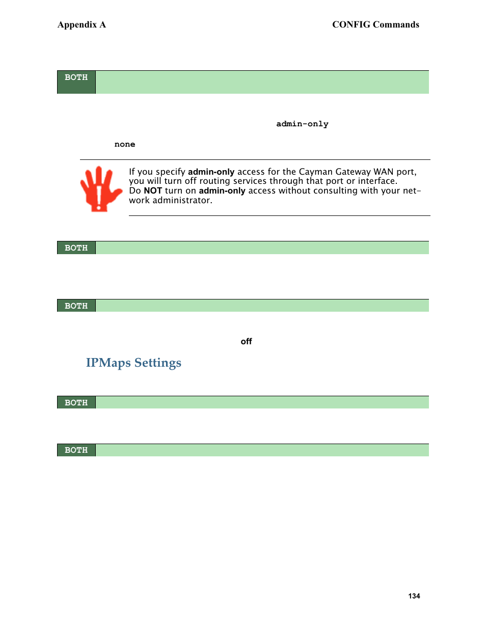 Ipmaps settings | Netopia 6.3 User Manual | Page 134 / 161