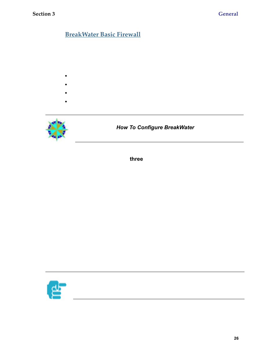 Breakwater basic firewall | Netopia 6.3 User Manual | Page 26 / 161