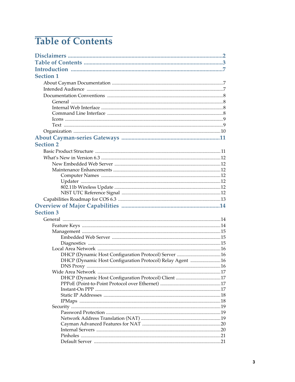 Netopia 6.3 User Manual | Page 3 / 161