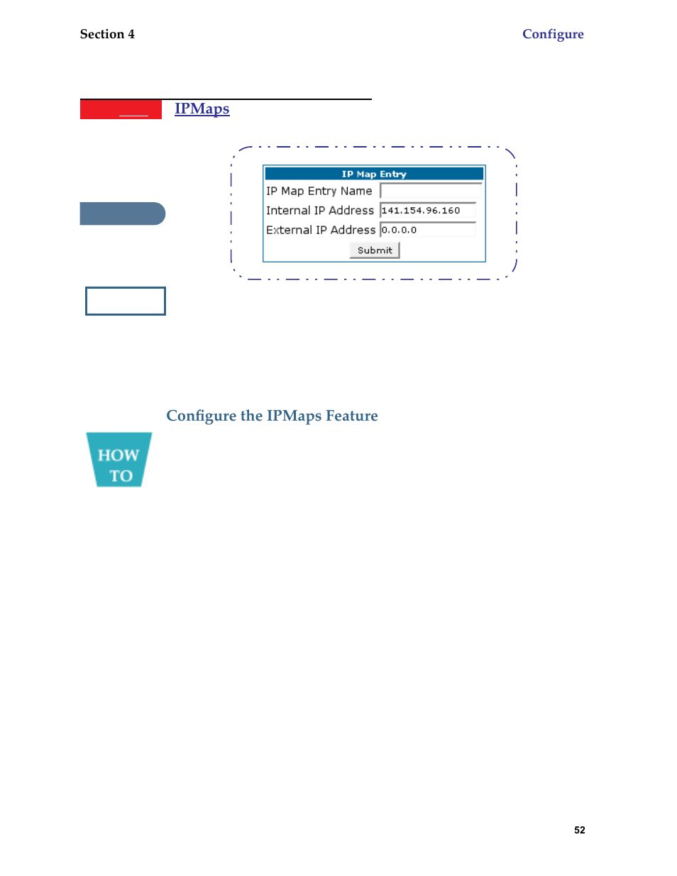 Configure the ipmaps feature, Faqs for the ipmaps feature | Netopia 6.3 User Manual | Page 52 / 161