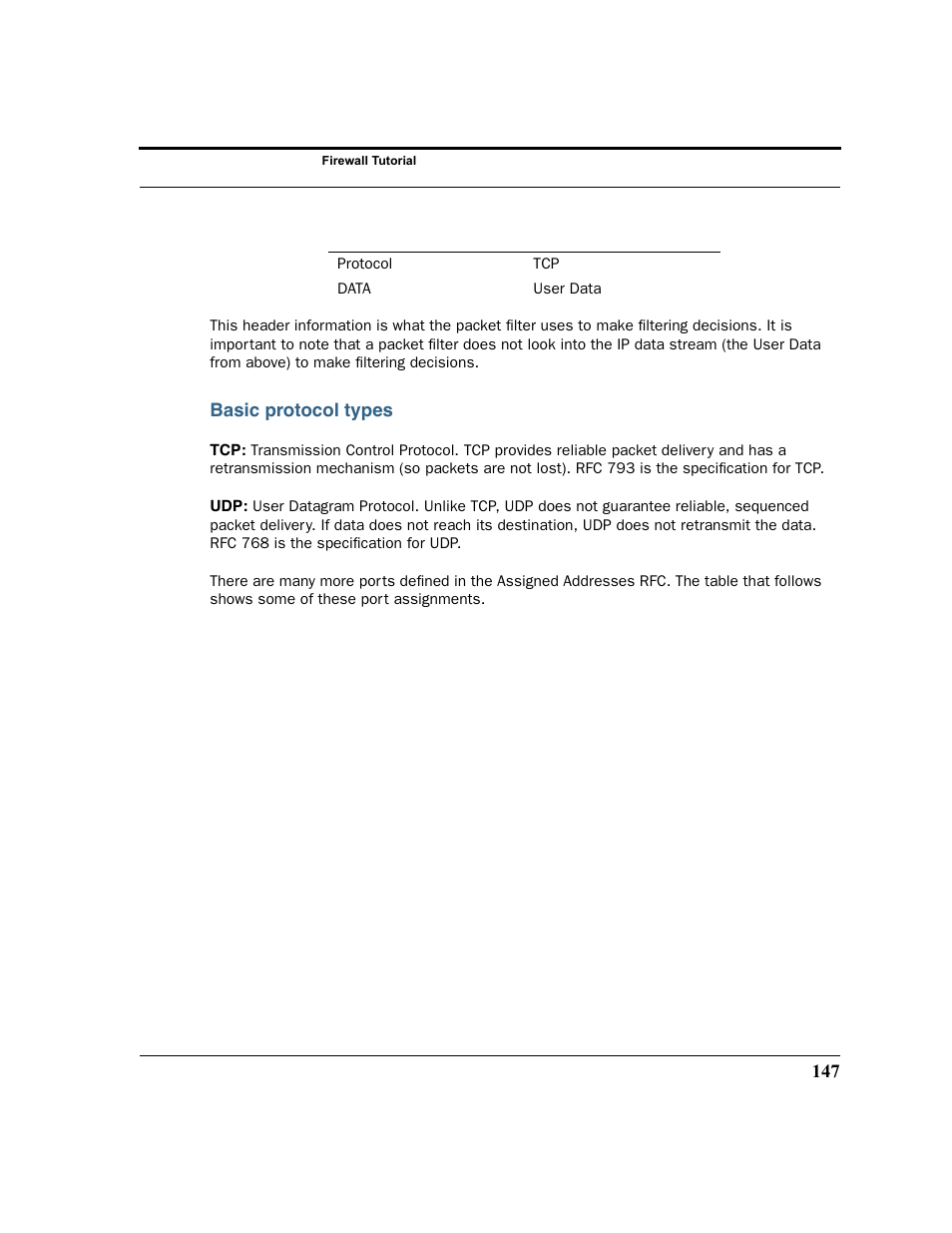 Basic protocol types | Netopia 2200 User Manual | Page 147 / 351