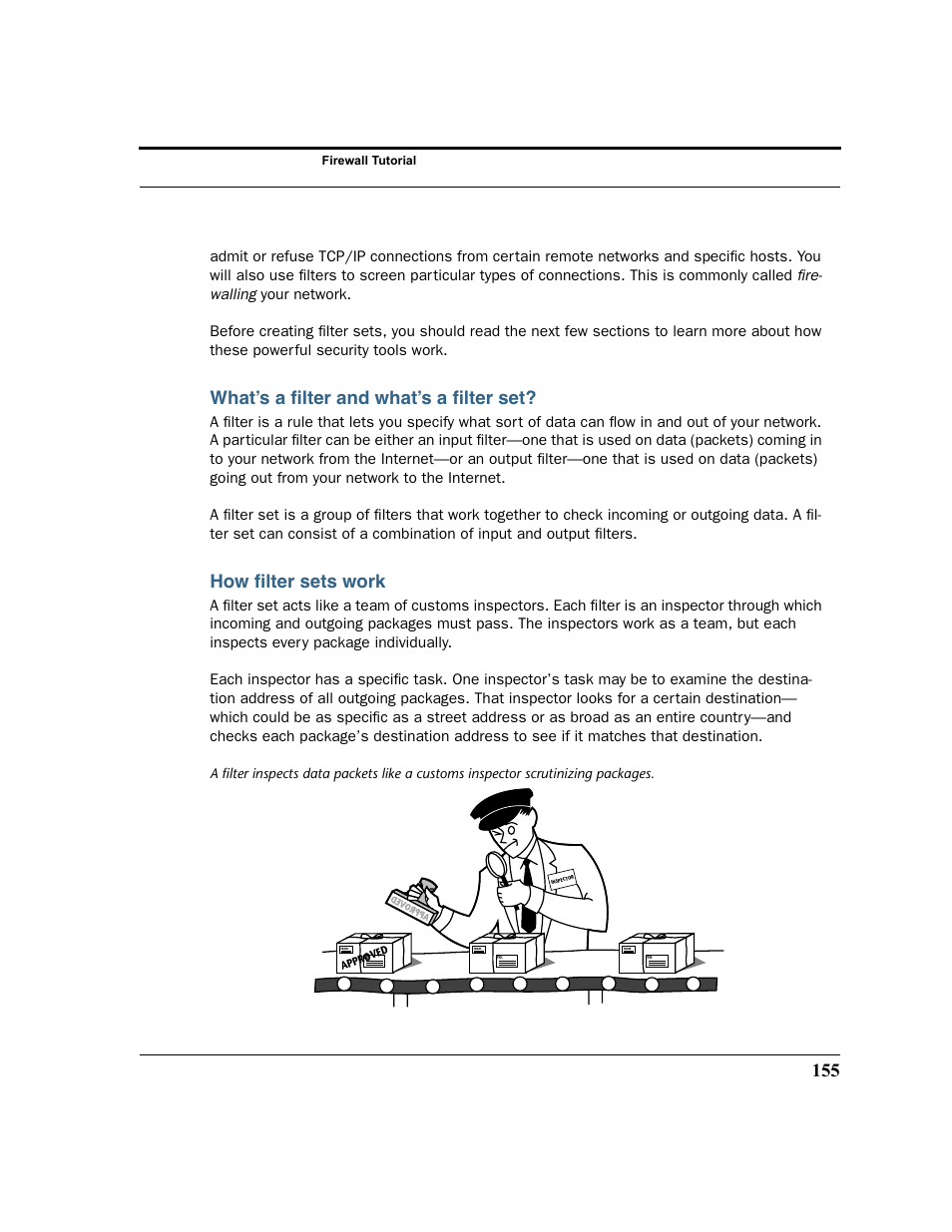 What’s a filter and what’s a filter set, How filter sets work, What’s a ﬁlter and what’s a ﬁlter set | How ﬁlter sets work | Netopia 2200 User Manual | Page 155 / 351