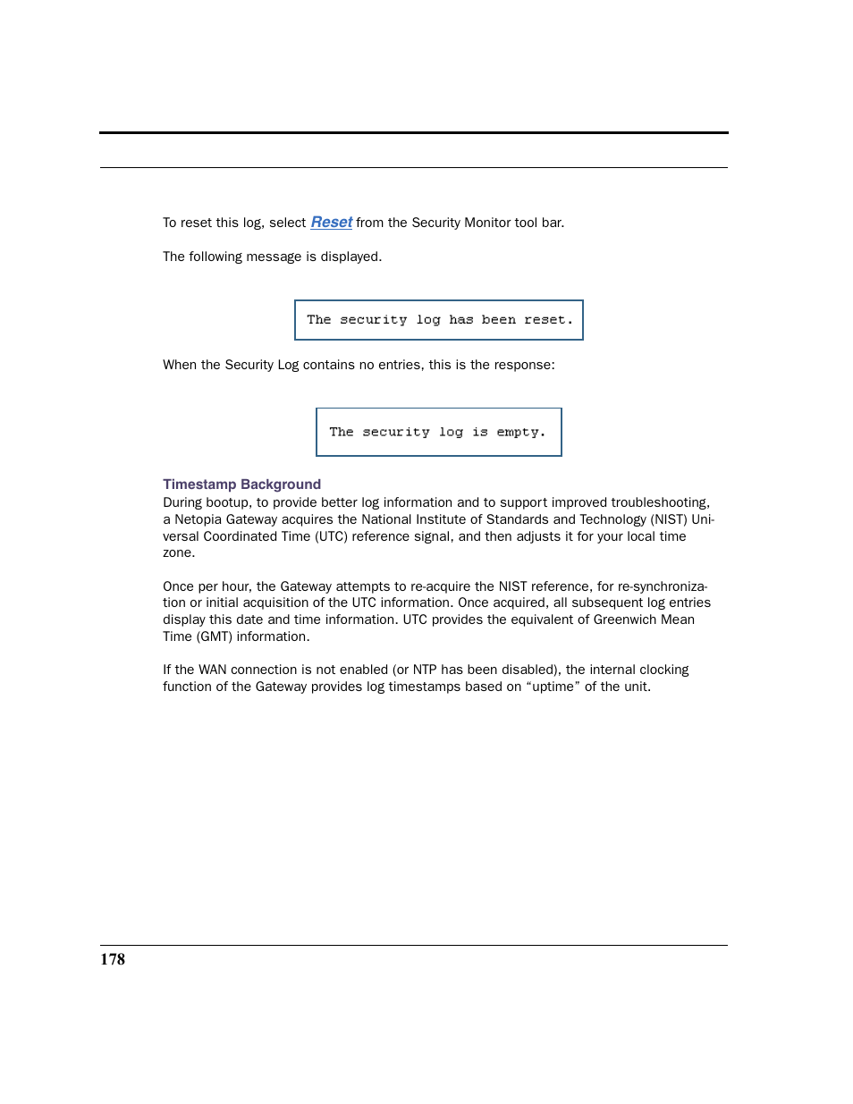 Timestamp background | Netopia 2200 User Manual | Page 178 / 351