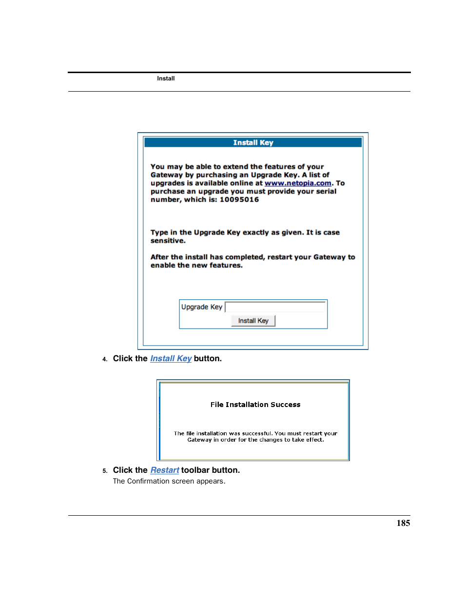 Netopia 2200 User Manual | Page 185 / 351