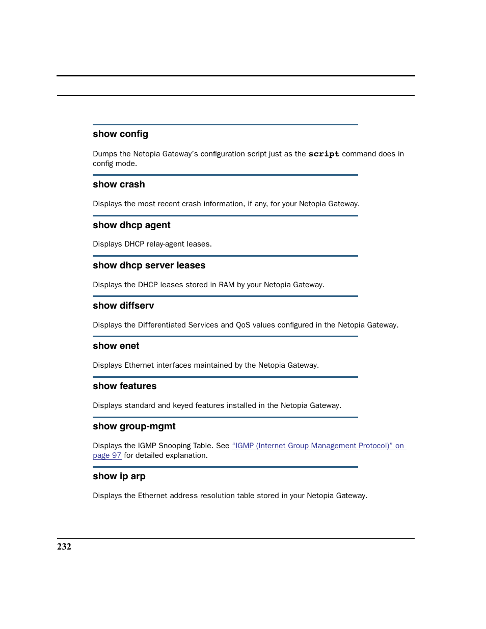 Netopia 2200 User Manual | Page 232 / 351
