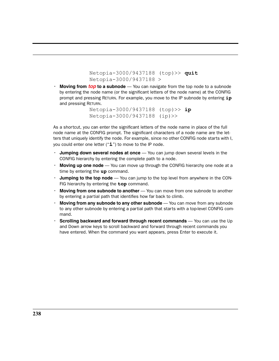 Netopia 2200 User Manual | Page 238 / 351