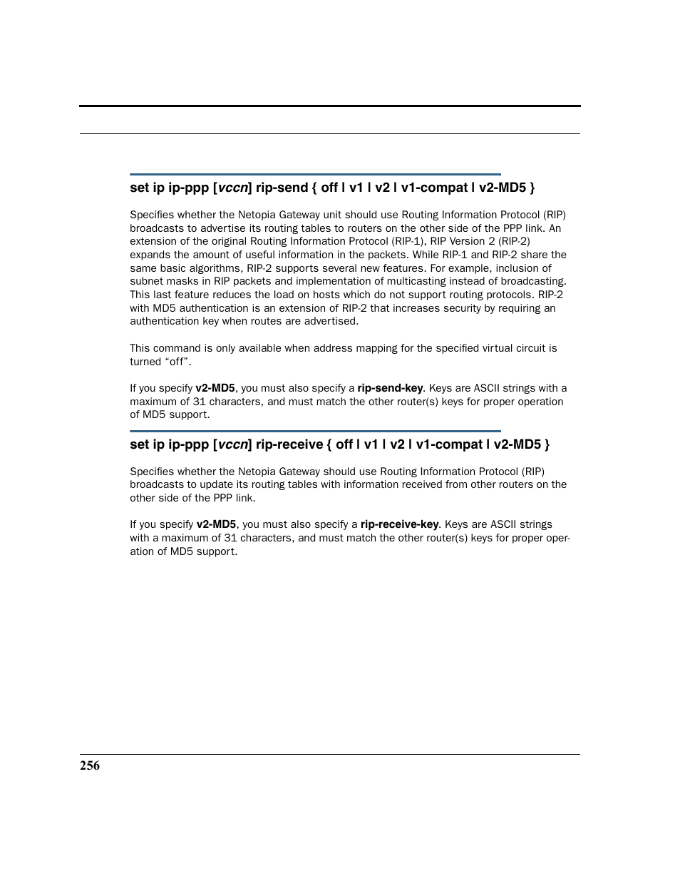 Netopia 2200 User Manual | Page 256 / 351