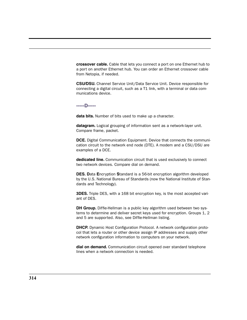 Netopia 2200 User Manual | Page 314 / 351