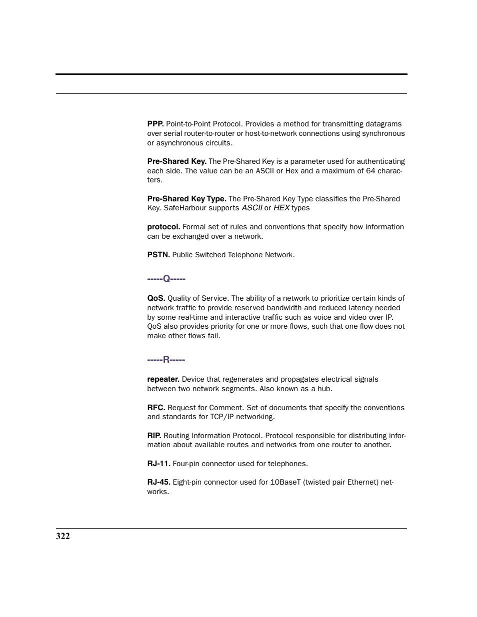 Q -----r | Netopia 2200 User Manual | Page 322 / 351