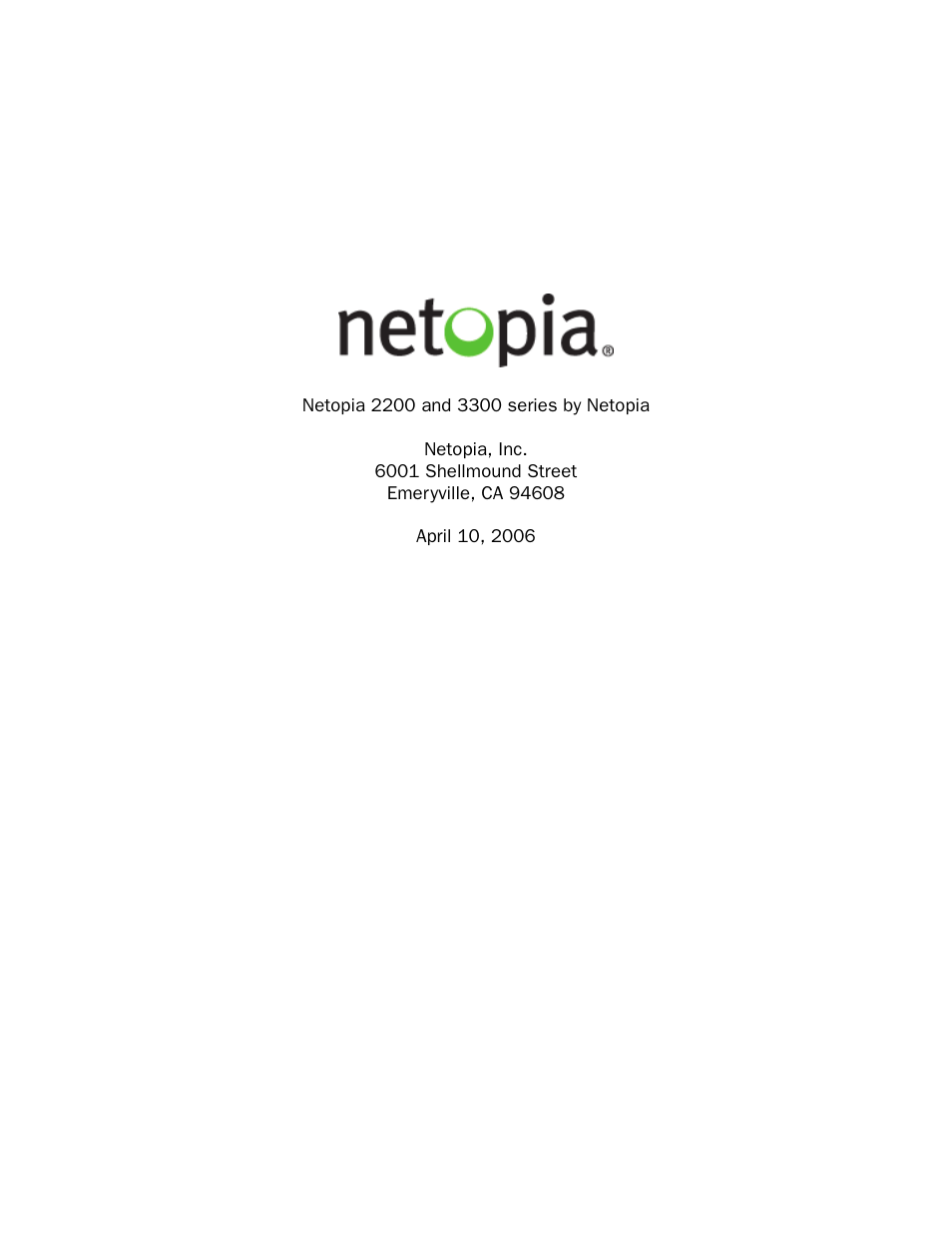 Netopia 2200 User Manual | Page 351 / 351