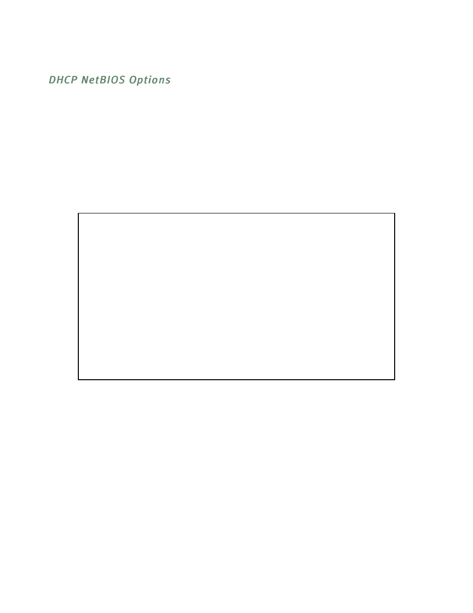 Dhcp netbios options, Dhcp netbios options -27 | Netopia R5300 User Manual | Page 127 / 290