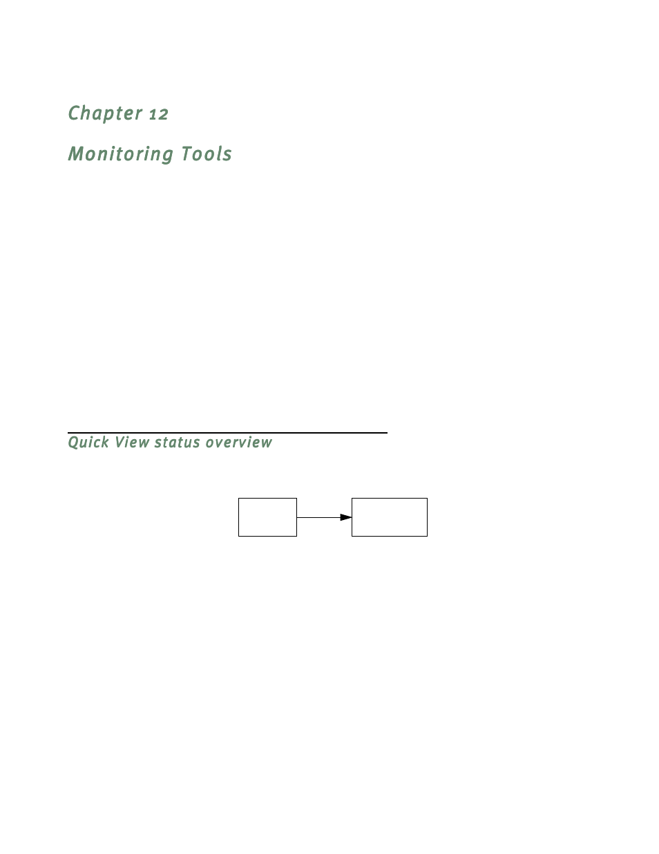 Monitoring tools, Quick view status overview, Chapter 12 — monitoring tools -1 | Quick view status over view -1 | Netopia R5300 User Manual | Page 149 / 290