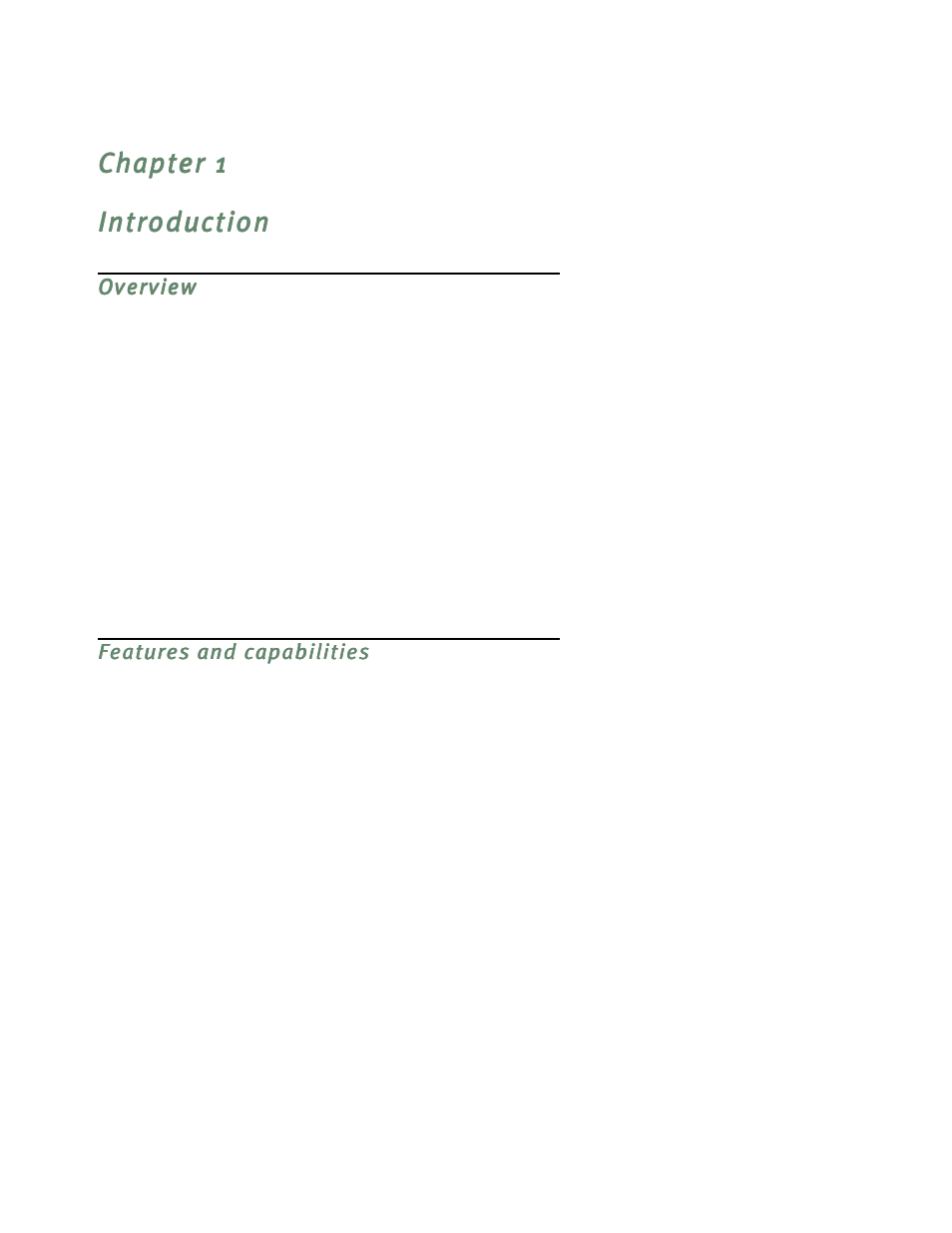 Introduction, Overview, Features and capabilities | Chapter 1 — introduction -1, Over view -1, Features and capabilities -1 | Netopia R5300 User Manual | Page 15 / 290