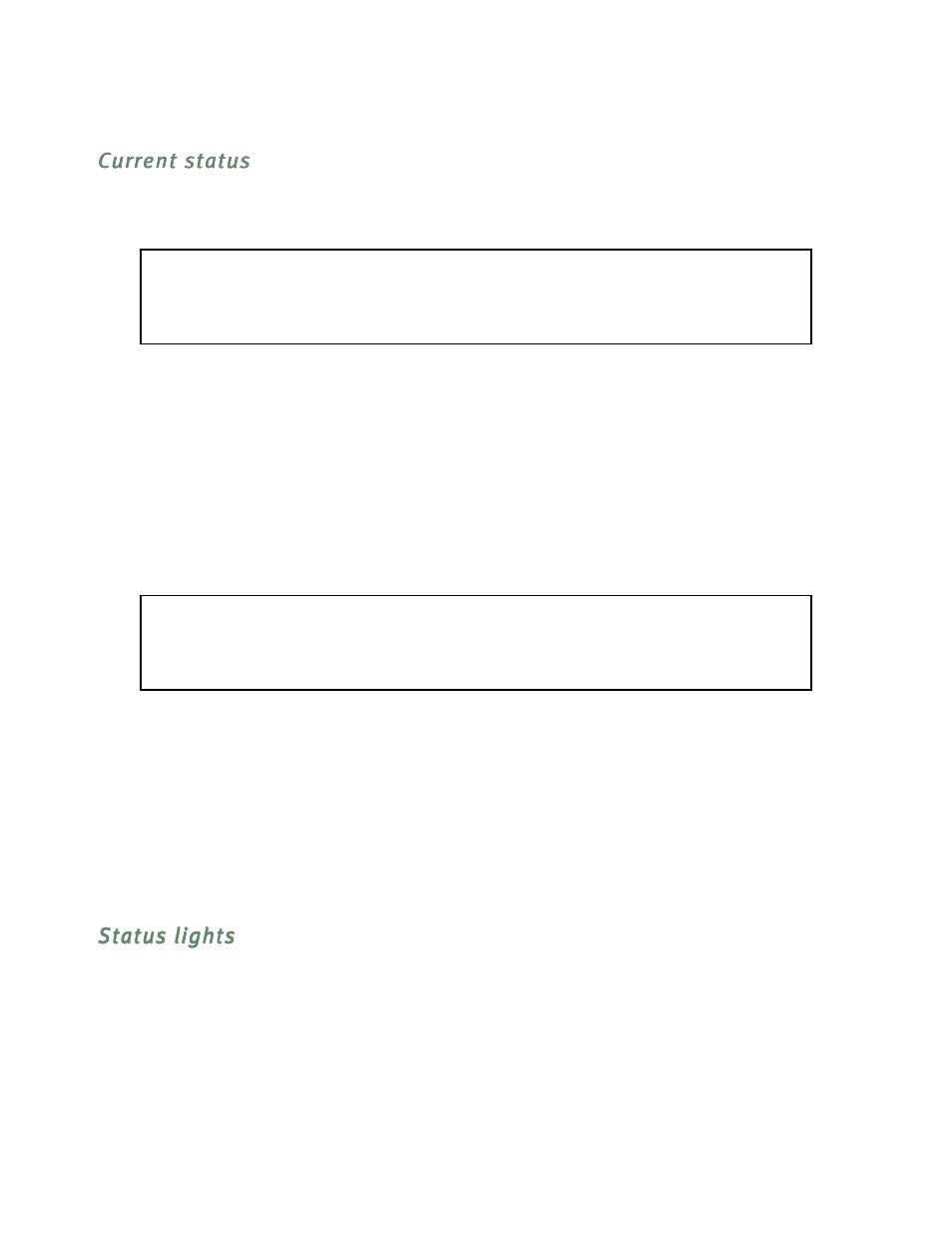 Current status, Status lights, Current status -3 | Status lights -3 | Netopia R5300 User Manual | Page 151 / 290
