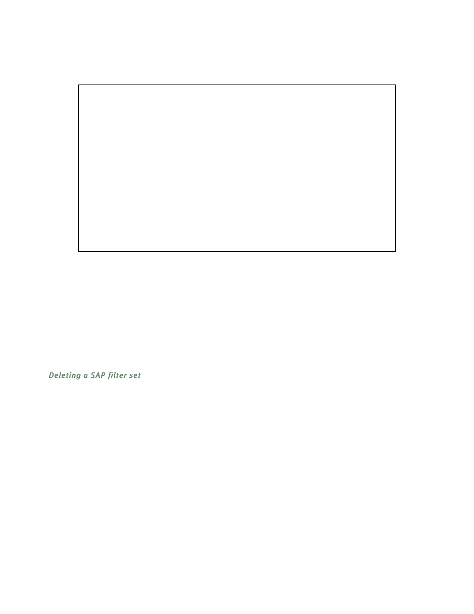Deleting a sap filter set | Netopia R5300 User Manual | Page 208 / 290