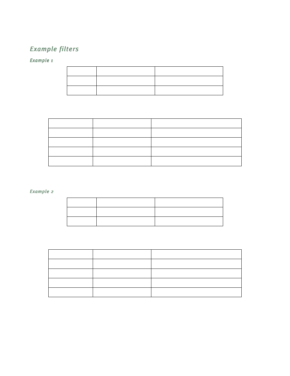 Example filters, Example 1, Example 2 | Example filters -36 | Netopia R5300 User Manual | Page 214 / 290